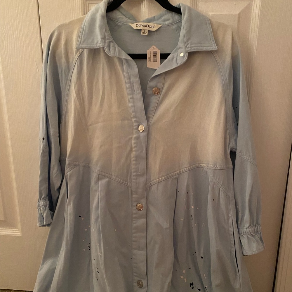 Denim tunic top/dress